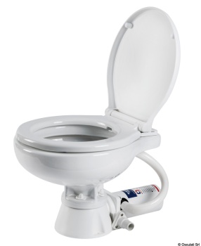 WC, elektrisch Kunststoff-Toilettenbrille, weiß - Zusatzbild 1