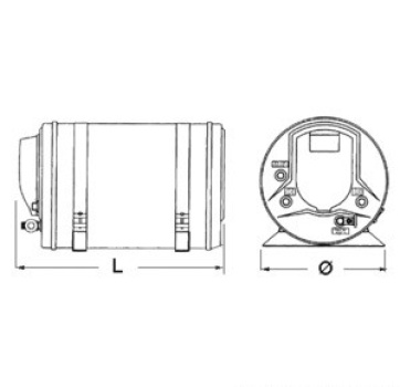 ISOTEMP Warmwasserbereiter Indel Webasto Marine20l
