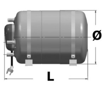 ISOTEMP INDEL WEBASTO MARINE Warmwasseraufbereiter 20l