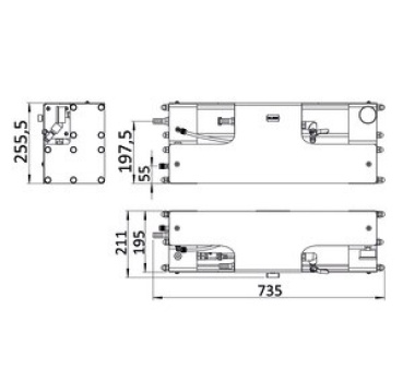 Schenker QUBE 65 / 12 V Entsalzungsanlage mit Mini-Touch-Bedienfeld