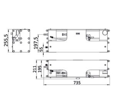 Schenker QUBE 65 / 24 V Entsalzungsanlage mit Mini-Touch-Bedienfeld