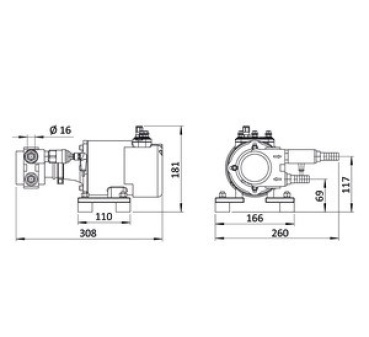 Schenker QUBE 65 / 24 V Entsalzungsanlage mit Mini-Touch-Bedienfeld