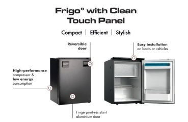 Kühlschrank mit Clean-Touch-Frontpanel 85l