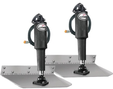 Lenco® Set Lagekorrektoren Standart Mount 229 x 610 mm Für Boote: 8 - 12m