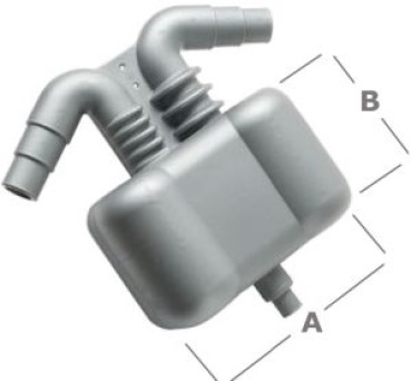 Gas-/Wasserabscheider für Stromerzeuger, 2,5