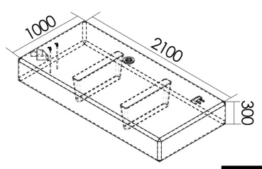 Treibstofftank 555 l - Zusatzbild 1