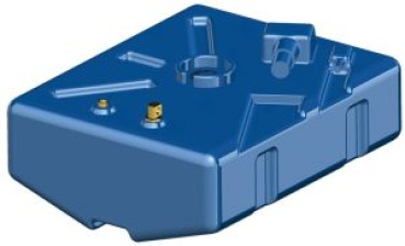 Treibstofftank Benzin 62 l
