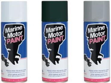Marine Motor Paint Antifouling-Spray grau Volvo