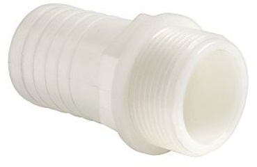 Schlauchanschluss 3/4" x 15 mm gerade