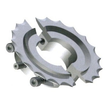 VA-Stahl Leinenschneider Ø44,5mm aussen Ø 120mm