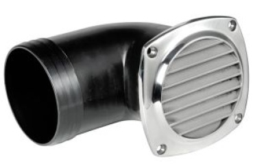 Lüfter AISI316 129x129 mm m.Schrauben