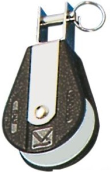 Viadana Einfachblock mit Wirbel 10 mm