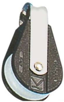 Einfachblock mit Wirbel 10mm