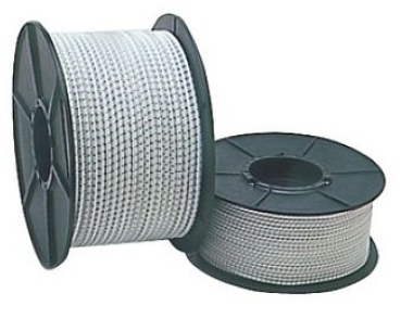 Gummileine weiß 14 mm