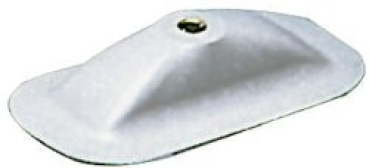 Ruderdollerhalter 200x100 mm grau RAL 7035 f. E3443009