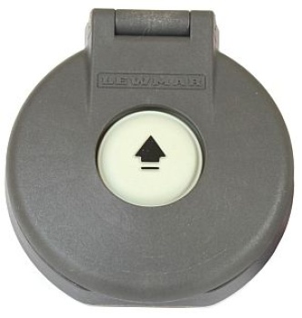 LEWMAR® Elektrischer Fußschalter für Ankerwinden 80 mm