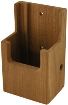Teak-VHF-Halter 122x34x40mm