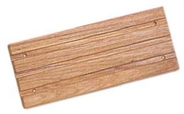 Teakholz-Fußstütze 288x112 mm