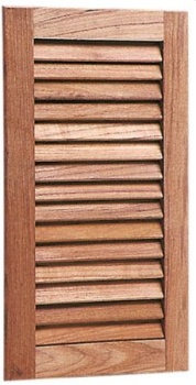 Teak-Lüftungsgitter 235x193 mm