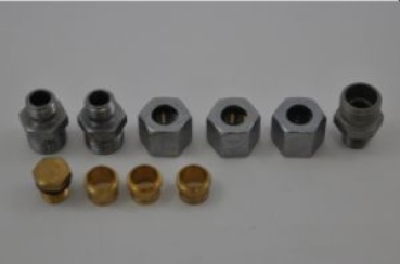 Kupplungssatz EHPA/B/C Für 6mm Schlauch oder Rohr