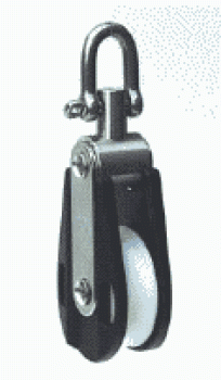 Einfachblock mit Wirbel 13mm