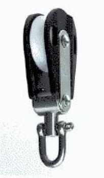 Einfachblock mit Wirbel 16mm