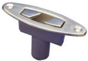 2 VERSENKBARE LIPPKLAMPEN 150 MM