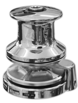 LOFRANS SX3 INOX ROUND G+D 1700W/24V, MIT SPILL, 12-13M