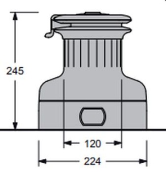 Modell XT62.3Race 3-Gang Winde