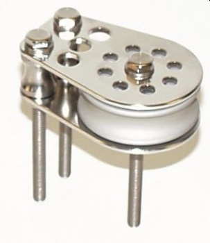 Umlenkblock für Tau bis 10mm, einfach