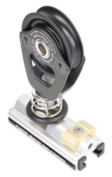 Genuaschlitten für Schot max. 10mm, arretierbar