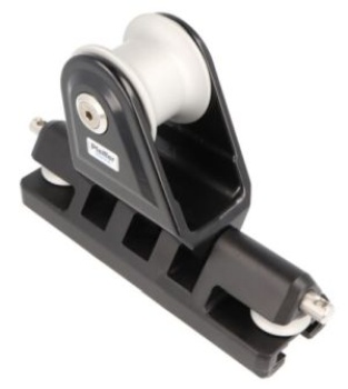 New Line Genuaschlitten für Schot: Ø max. 20mm, Stufenlos