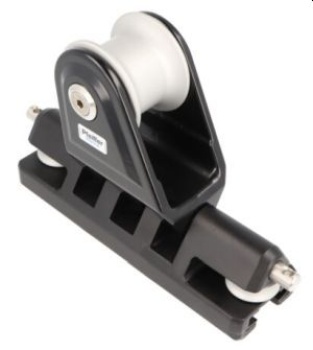 New Line Genuaschlitten für Schot: Ø max. 20mm, Stufenlos