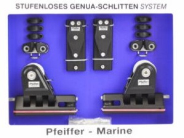 Genua System - Set für stufenlose Genuaverstellung  ≤ 12 m