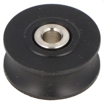 KUNST.ROLLE 11 MM x 29 MM  MIT VA DISTANZBUCHSE, BOHRUN