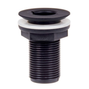 Trudesign Borddurchlass versenkt schwarz 1/2''