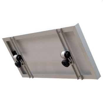NOA Befestigungsprofile 10606 für Solarpanelhalter L=650mm mit NOA-Befestigung für Rohr D=25mm 2 Stück - Zusatzbild 1