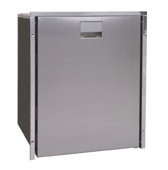 Isotherm Tiefkühlschrank Inox Clean Touch 85l