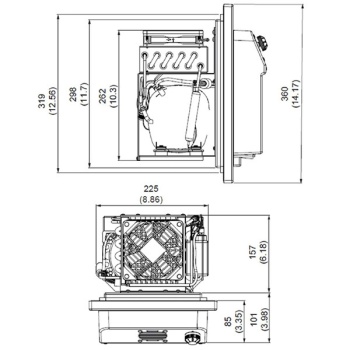 Isotherm VE200 Kühlsystem – Wassergekühltes Kompressorsystem für bis zu 200 l - Zusatzbild 1