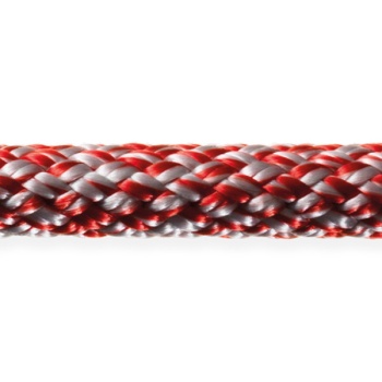 Robline Sirius 500 1 Meter Ø 10mm silber/rot