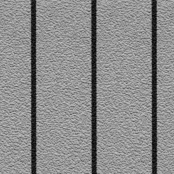 Gisatex Antislide Decksbelag B=1.5m L=5m grau mit schwarzen Streifen