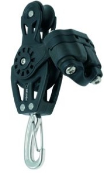 Kugellager-Violinblock BBB40 mit Karabiner und Klemme