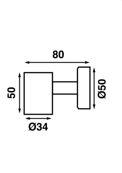 LED-Leseleuchte Tube D1 mit Schalter und USB-Buchse - Zusatzbild 1