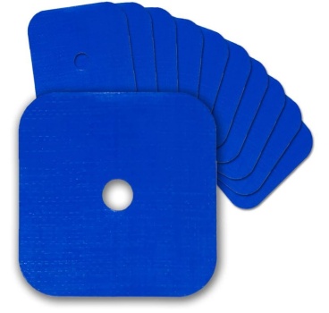 Klebeverstärkung für Planen-Ösen 100x100mm 10 Stück