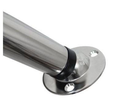 Bugplattform Teak Classic 850x440, Ø32 mm