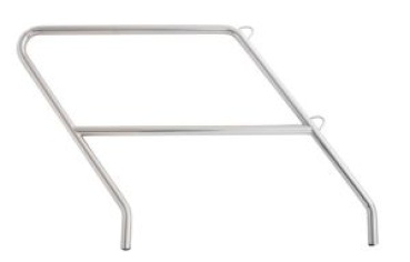 Bugkorb, 2 Teile H=600mm L=600, trapezförmig, Rohr D=25