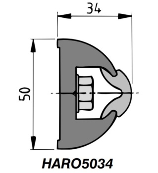 Vetus HARO-Scheuerleiste, ohne Keder - Zusatzbild 1