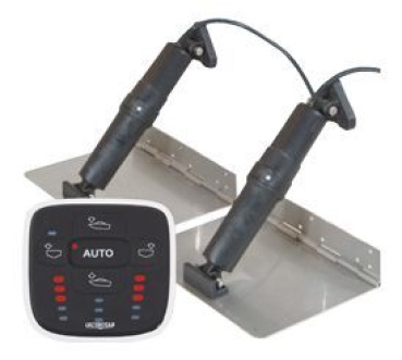 Elektrisches Trimmklappen System mit Automatic Leveling Control 1 Steuerstand 12 "x 42"