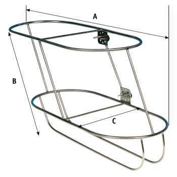 Niro Fenderkorb links