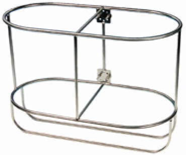 NIRO Fenderkorbe, gerades Modell für 2 Fender, (Majoni